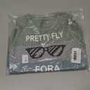 Crazyme Toddler Baby Boy Clothes Outfits Sleeveless Tops Striped Shorts Summer Baby Boys Clothes Set (2-3T, Blue Green)