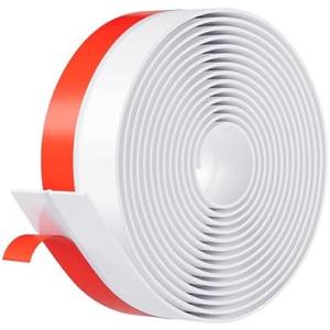Pluden Heavy-Duty 3Inch (W) x 20FT(L) Door Weather Stripping, Extra Thick 2mm Door Draft Stopper Silicone Seal Strip, Draft Seal Tape for Doors Windows and Shower Glass Gap