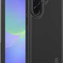 TUDIA DualShield Grip Designed for Samsung Galaxy A36 5G Case (2025), [MergeGrip] Military Grade Dual Layer Shockproof Slim Tough Heavy Duty Protective Phone Case for Galaxy A36 (Black)