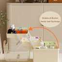 3-Tier Portable Medicine Cabinet Organizer, Empty Plastic First Aid Kit, Medicine Storage Box for Dormitory, Home, Travel, Family Emergencies (13.8*9.0*7.5 in)