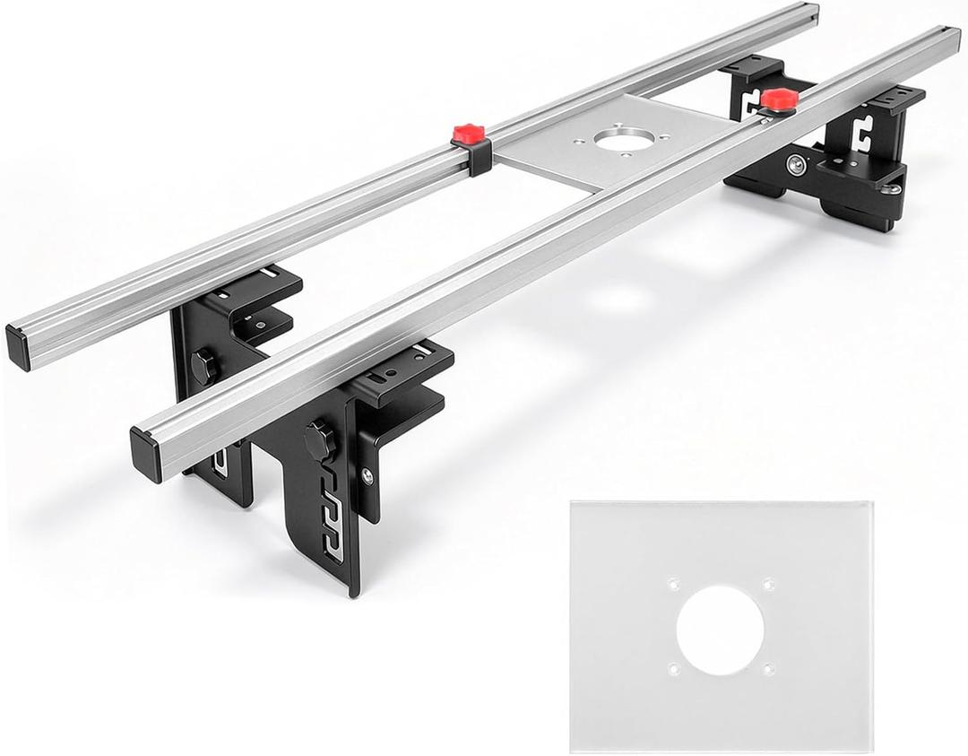 50 Inch Router Sled For Flattening Slabs, Wood Slab Flattening Jig