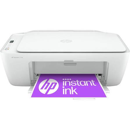 HP DeskJet 2923 Wireless All-in-One Color Inkjet Printer, Scanner, Copier, 6 Month Trial of Instant Ink Included, AI-Capable (B18JWA)