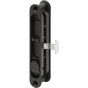 Prime-Line A 202 Diecast Black, Flush Sliding Screen Door Latch (Single Pack)