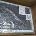 Expandable Window Screen, 2 Pack Adjustable Window Screen (15" H x 21" - 40" W) - Medium Replacement Window Screens with Frame, Durable Replacement Screen for Window