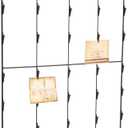 Creative Co-Op Metal Photo/Card Holder with 3 Postcards