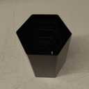 Jetec Hexagonal Jewelry Display Risers Hexagonal Market Display Risers Stands Acrylic Showcase Acrylic Stand for Jewelry Model Figures Decoration, 6 Sizes(Black,6 Pieces) (Rainbow)