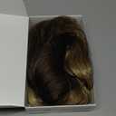 HMHIFI Long Ombre Blonde Wigs for Women 26 inch Long Wavy Middle Part Wig Ombre Blonde Wigs Upgraded Protein Fiber Hair Replacement Wig Cosplay Costume Halloween Wig (26'' Brown Ombre Blonde)