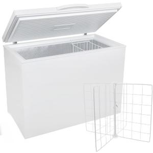 BESTYASH Freezer Organizer Divider Adjustable Chest Freezer Organizer with Breathable Layered Mesh for Refrigerator and Freezer Food and Beverage Storage 15.9X15.9X12.6 Inches