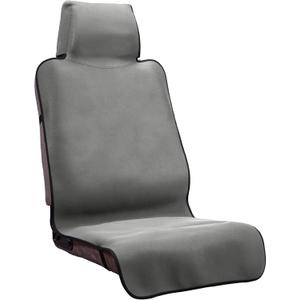DREAMANIA Waterproof Seat Cover, Upgraded Sweat Carseat Protector, Perfect for Universal Anti-Slip Car Truck SUV Seat, Ideal for Surfing Yoga Gym Workout, Grey