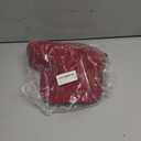 Temple Tape Iconic Fleece Lined Trucker Hats  Winter Hat - Designed for Men & Women  Mesh Back - Adjustable Snapback (Red)