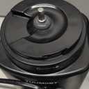 Juicer Machines, TUUMIIST Cold Press Juicer with 4.6'' Large Feed Chute Fit Whole Vegetable And Fruit, Masticating Juicer Easy To Clean, Black