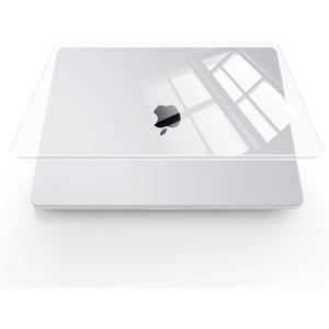 Soonjet Compatible with MacBook Air 13 inch Case, Crystal Clear Shell, Fits 2022-2026 M5/M4/M3/M2 A3449 A3240 A3113 A2681, Color-Matched Transparent Design for All MacBook Air 13.6 inch