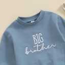 Bonangber Sibling Matching Outfits Newborn Toddler Baby Long Sleeve Crewneck Sweatshirt with Pants Cute Fall Winter Clothes Size 100