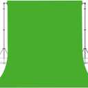 Green Screen Backdrop,Product Photo Backdrop for Photoshoot,Photography Background for Streaming Video Studio 8FTx10FT