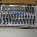 toolant Impact Magnetic Nut Driver Set, 38pcs Impact Driver Bit Set, Deep Nut Driver Set, Impact Socket Adapters, Wing Nut Driver, Bit Extension, 1/4'' Quick Change