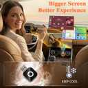 4 in 1 Wireless CarPlay Adapter with Screen Mirroring Supports Apple CarPlay & Android Auto & AirPlay & MirrorLink, 2026 Upgraded screen mirroring dongle for car, USB-A/USB-C Connection, Plug & Play