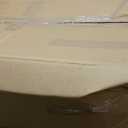 SONGMICS Motion Sensor Trash Can, 18-Gallon (68L) Automatic Kitchen Garbage Can with Stay-Open Lid, Soft Close, Stainless Steel, 15 Trash Bags Included, Cloud White ULTB630W68