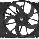 SCITOO Automotive Replacement Engine Fans Assembly Replacement for 2010-2012 for Ford for Fusion 2.5L 3.0L 2010-2011 for Mercury for Milan 2.5L 2010-2011 for Mercury for Milan 3.0L Replace 6018153