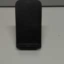 Samsung S25 Wireless Charger Stand Wireless Phone Charger for Android Samsung Galaxy S25 Ultra S24FE S23 S22 S21 S20 S10, Wireless Charging Station for iPhone 17 Pro Max 16 Pro Max 15 14 with Adapter (BlACK)