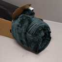 Oversized Blanket 120x120 Inches, Giant Huge Companion for Bed, Sofa, Travel and Camping, Extra Large Big Soft Blanket Fits The Whole Family and Outdoor Campaign, Forest Green