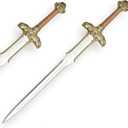 40 Inch Medieval Foam Conan The Barbarian Atlantean Foam Sword for Movie Replica Cosplay LARP Costume Halloween, Pack of 2