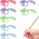 Grips for Pencil for Kids Handwriting, 8 Pcs Pen Grips, Ergonomic Pencil Grippers Holder for Kids, Writing Posture Correction with Cushion for Toddlers, Adults, Preschooler, Special Education Supplies