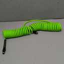 Flexzilla Polyurethane Recoil Air Hose, 1/4 in. x 25 ft., ZillaGreen - LP1425AFZ