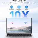 USB WiFi Adapter for Desktop PC - 1300Mbps Wi-Fi 5G 2.4G USB 3.0 Wireless Adapter with WiFi Antenna for Win11/10/7 WiFi Dongle for Desktop PC Laptop Internet Network Wi-Fi Card, Black