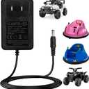 6V Charger for Ride On Toys, Bumper Cars & Electric Vehicles - Compatible with Flybar,Kidzone,Unicorn,Best Choice Products SUV,Huffy,Dynacraft,Kid Trax,Hello Kitty 6 Volt Charger for Kids Motorcycle