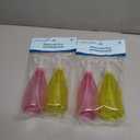 2 x LaMi Set of 2 Colorful Mini Fine Mist Spray Bottles (6 Oz), Food Safe Plastic, Colors Vary
