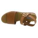 Skechers Women's Desert Kiss - Sunny Flair Sandal (6.5, Luggage)