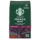 Starbucks Ground Coffee, Dark Roast Hot or Iced Coffee, French Roast, 18 oz (EXP 07/28/26)