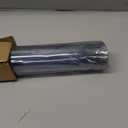 VEVOR Plastic Table Cover, 42 x 42 Inch 2.0 mm Thick Clear Round PVC Desk Mat Protector, Waterproof & Easy Cleaning Desk Pad Tablecloth, for Office, Dresser, Dining Room, Night Stand