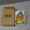 WDS WONDROUS St. Patrick's Day Gnome Decorations for Home, 6.3 Inch Lucky Leprechaun Figurine with Shamrock Decor, Irish Green & Orange Tabletop Centerpiece for Home Decor, Party, Gift