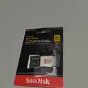 SANDISK 128GB Extreme microSDXC UHS-I Memory Card with Adapter - C10, U3, V30, 4K, 5K, A2, Micro SD Card - SDSQXAA-128G-GN6MA