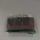 Lckaey Purse Organizer for messenger bag inserts Pochette métis lined zipper storage 2084 coffee, 8.26*1.96*5.3in