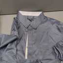 PJ PAUL JONES Mens Dress Shirt Short Sleeve Button Down Shirts Wrinkle-Free Business Casual Shirts with Pocket L