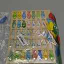 Magnetic Wooden Fishing Game Toy for Toddlers, Alphabet Fish Catching Counting Games Puzzle with Numbers and Letters, Preschool Learning ABC Math Educational Toys 3 4 5 Years Old Girl Boy Kids