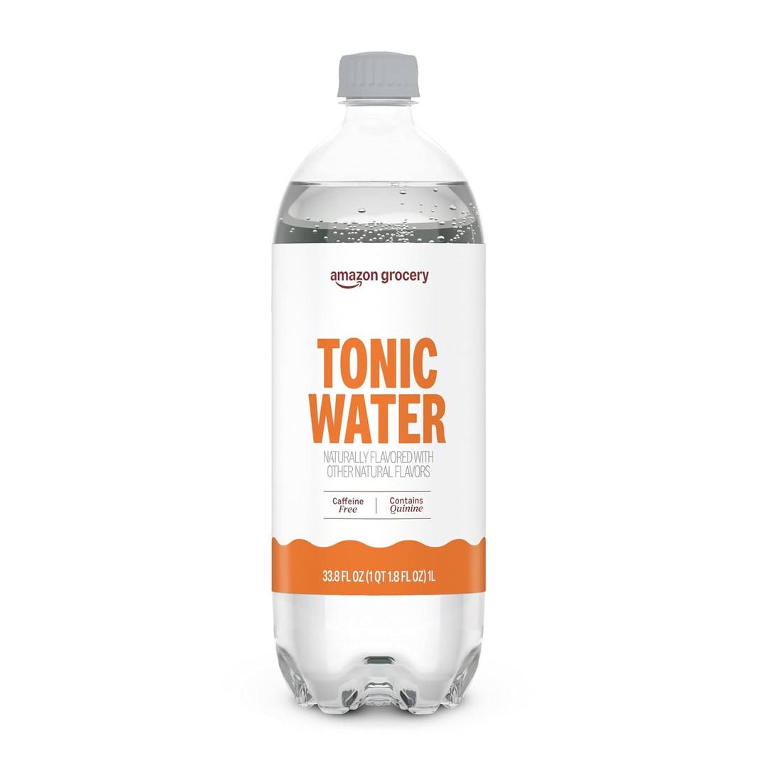 Amazon Grocery, Tonic Water, 33.8 Oz (EXP 09/30/26)