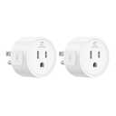 EIGHTREE Smart Plug 2025 Upgrade to 15A, Bluetooth & Wi-Fi Outlet Plug Dual Connection, Voice Control, Remote Control Outlet Timer Indoor, Smart Plugs That Work with Alexa & Google, 2.4GHz Wi-Fi Only