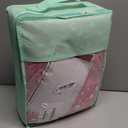 Joyreap 3pcs Christmas Comforter Set, Xmas Tree Pink Design for Girls, Soft Microfiber Bedding Comforter for All Season (King, 88x100 inches)