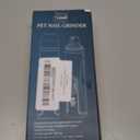 Silent Groom Pro, 2026 New Silent Pet Nail Grinder, Dog Silent Nail Grinder for Dogs Silent Dog Nail Trimmer, Rechargeable USB Charging Electric Pet Nail Grinder Nail File for Pet-1+2*Replacement Head