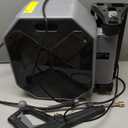 Wall Mounted Pressure Washer with 100FT Retractable Hose, 5-Stage Adjustable Pressure, Foam Cannon & 5 Nozzles for Car, Lane, Patio Cleaning, Black