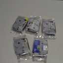 5-Pack Label Maker Tape Replace for Brother TZe TZ Tape 12mm 0.47 Laminated Colored White/Red/Blue/Yellow/Green Compatible with Brother P Touch Label Maker PTH110 PTD220 PTD210 PT-D410