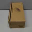 Glass Solar Step Lights with Bubble Style, Modular-Design Waterproof Outdoor Fence Lights for Stairs Step Yard Patio Garden Wall Pathway, Decorative Patio Table Lighting, Warm White (4 Pack)