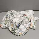 PinkPatty Women's Plus Size Maxi Dresses 3/4 Sleeves Bohemian Long Dress Printed Swing Dress with Belt, 3XL