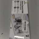 Stone Faucet Mat for Kitchen Sink - Quick Dry Diatomite Sink Splash Guard, Prevents Moisture Buildup & Water Stains, Water Absorbing Stone Tray for Bathroom Countertop (White, 20" x 4")