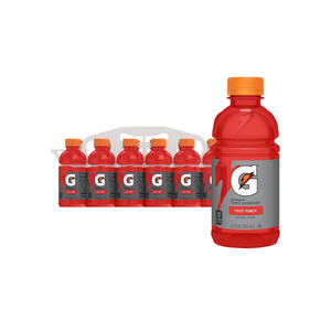 Gatorade Fruit Punch, 12 Fl Oz Bottles,24  Pack and Diet Dr Pepper Soda, 12 fl oz cans, 12 pack