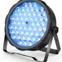 BETOPPER LED Par Lights 54 x 1.5W, RGB Stage Lights DMX DJ Lighting Sound Activated with Stand, Strobe Light & Wash Par Lighting DMX for Parties, Church, Wedding, Bars