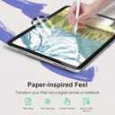 4 x SPARIN Paper Magnetic Screen Protector for iPad A16 11th/10th generation (2025-11 Inch/ 2022-10.9 Inch,) Detachable Matte Finish Film, Write and Draw Like on Paper, Reusable, Removable, Anti Glare